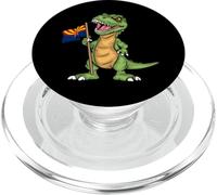 Bandera de Arizona Lover Kids Dinosaur Lover USA Arizona PopSockets PopGrip para MagSafe