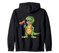 Bandera de Arizona Lover Kids Dinosaur Lover USA Arizona Sudadera con Capucha