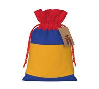 Bandera de Armenia 1 bolsa de material duradero de 4.7 x 6.9 pulgadas con cordón para regalo elegante de Halloween