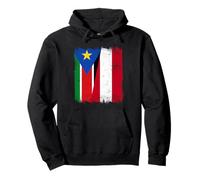 Bandera de Austria de Sudán del Sur | Raíces de Sudán del Su Sudadera con Capucha