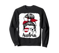 Bandera de Austria Niña Mujeres Austriacos Orgullosos Sudadera