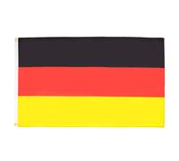 Bandera de AZ - Bandera de Alemania - Gran pancarta de 5x8 pies - 100d Polyester German Big Banner con dos ojales de metal - Resistente a desvane