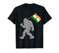 Bandera de Bharat o indio en la bandera de la India Camiseta