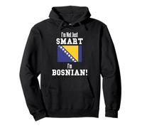 Bandera de Bosnia Bosnia No Solo Soy Inteligente Sudadera con Capucha