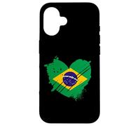 Bandera de Brasil I Love It is in my DNA Regalo para brasileños Carcasa para iPhone 16