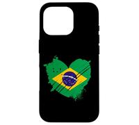 Bandera de Brasil I Love It is in my DNA Regalo para brasileños Carcasa para iPhone 16 Pro