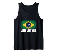 Bandera de Brasil para los amantes brasileños del Jiu Jitsu y luchadores BJJ Camiseta sin Mangas
