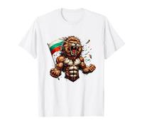 Bandera de Bulgaria, Camiseta búlgara, Camisa de Bulgaria para Hombre Camiseta