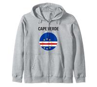Bandera de Cabo Verde Moderna Sudadera con Capucha