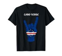Bandera de Cabo Verde Raíces Cabo Verde Cabo Verde Camiseta
