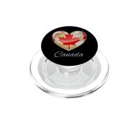 Bandera de Canadá I Love Heart of Oak - Orgullo Nacional y Unidad PopSockets PopGrip para MagSafe