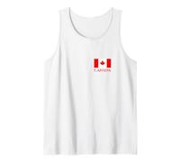 Bandera de Canadá Orgulloso Canadiense Camiseta sin Mangas