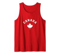 Bandera de Canadá Patrimonio de Vacaciones Canadiense Diseño de Viaje al Aire Libre Camiseta sin Mangas