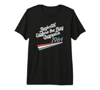 Bandera de Captura de Regalo de los años 80 de Nostalgia Envejecida Camiseta Premium