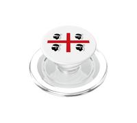 Bandera de Cerdeña Italia 4 Moros Cerdeña PopSockets PopGrip para MagSafe