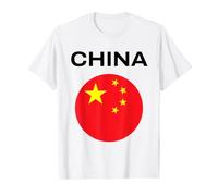 Bandera de China Moderna Camiseta gráfica económica
