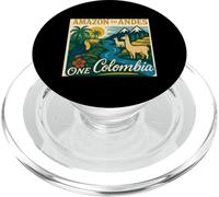 Bandera de Colombia Andes Mountain Colombian Gear Columbia Flag PopSockets PopGrip para MagSafe