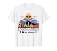 Bandera de Colombia Bogotá Niños Niñas Colombian Gear Columbia Flag Camiseta