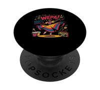 Bandera de Colombia para Mujeres y niñas, Bandera Colombiana de Columbia PopSockets PopGrip Adhesivo