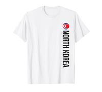 Bandera de Corea del Norte Vertical Camiseta