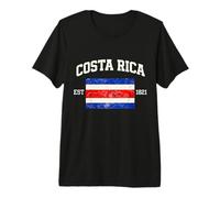 Bandera de Costa Rica Camiseta Premium