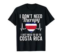 Bandera de Costa Rica I Vacaciones Costa Rica Camiseta