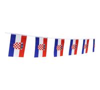 Bandera de Croacia, bandera croata, 100 pies/76 piezas, banderines nacionales, banderas del mundo, banderines, decoraciones para fiestas, suminis