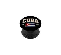 Bandera de Cuba PopSockets PopGrip Adhesivo