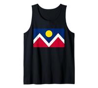 Bandera de Denver Colorado Patriot Montañas Rocosas Camiseta sin Mangas