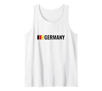 Bandera de Deutschland - Patrimonio alemán y Arte Cultural Camiseta sin Mangas