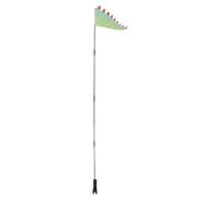 Bandera de Dinosaurio de Seguridad Mástil, para Bicicletas Infantiles