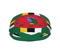 Bandera de Dominica Eleva tu rendimiento con muñequeras de moda: ¡ideales para cualquier actividad!