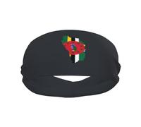 Bandera de Dominica Eleva tu rendimiento con muñequeras de moda: ¡ideales para cualquier actividad!