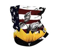 Bandera De EE. UU. 6 Calentador De Cuello Impreso Bufanda Facial Antideslizante Pasamontañas para Deportes Cámping Adulto 25X50Cm