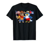 Bandera de EE. UU. y Cuba Orgullosas Cubano-Americanas Camiseta