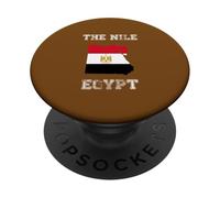 Bandera de Egipto El Orgullo del Nilo PopSockets PopGrip Adhesivo