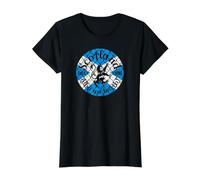 Bandera de Escocia MMA Alba Gu Bràth Camiseta gráfica económica, Mujer, Negro, XL
