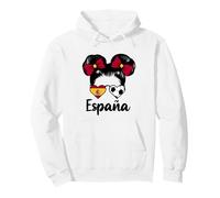 Bandera de España Chica Orgullosos Aficionados Españoles Sudadera con Capucha