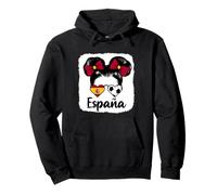 Bandera de España Chica Orgullosos Aficionados Españoles Sudadera con Capucha