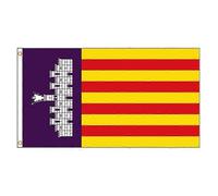 Bandera de España, Islas Baleares, Mallorca, 2025 (120 x 180 cm) 3 x 5 pies (90 x 150 cm)