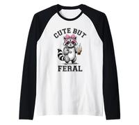 Bandera de Estados Unidos con diseño de Bulldog francés Leap for Freedom Camiseta Manga Raglan