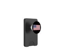 Bandera de Estados Unidos en el Pecho, Bandera de Estados Unidos PopSockets PopWallet para MagSafe