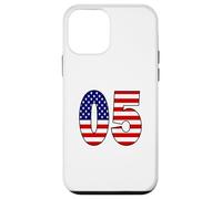 Bandera de Estados Unidos número 05 patriótico cumpleaños - Regalo Nacido en 2005 Carcasa para iPhone 12 Mini