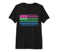 Bandera de Estados Unidos PolySexual Camiseta Premium