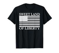 Bandera de Estados Unidos Sweet Land of Liberty Camiseta