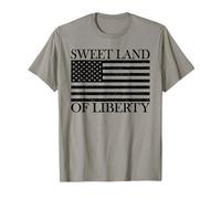 Bandera de Estados Unidos Sweet Land of Liberty Camiseta