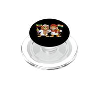 Bandera de Etiopía e India Raíces etíopes Orgullosa Herencia PopSockets PopGrip para MagSafe