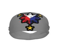 Bandera de Filipinas de Stars and Sun Eleva tu rendimiento con muñequeras de moda: ¡ideal para cualquier actividad!