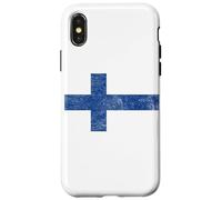 Bandera DE Finlandia Cruz NÓRDICA Carcasa para iPhone X/XS