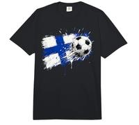 Bandera de Finlandia Orgullo Finlandés Niños Comfort Colors Adult Heavyweight T-Shirt